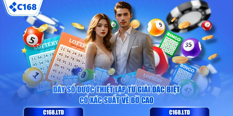 Dãy số được thiết lập từ giải đặc biệt có xác suất về bờ cao